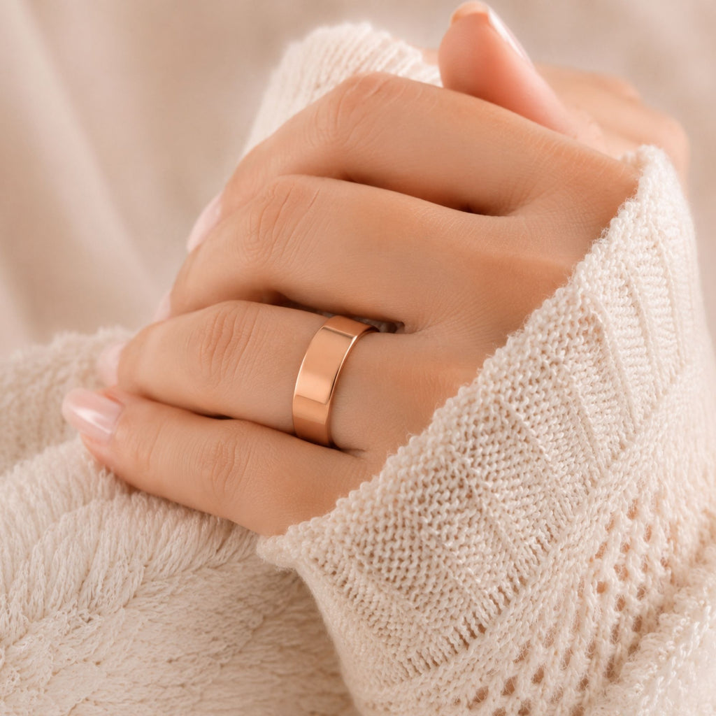 Magnetic Pure Copper Comfort Ring