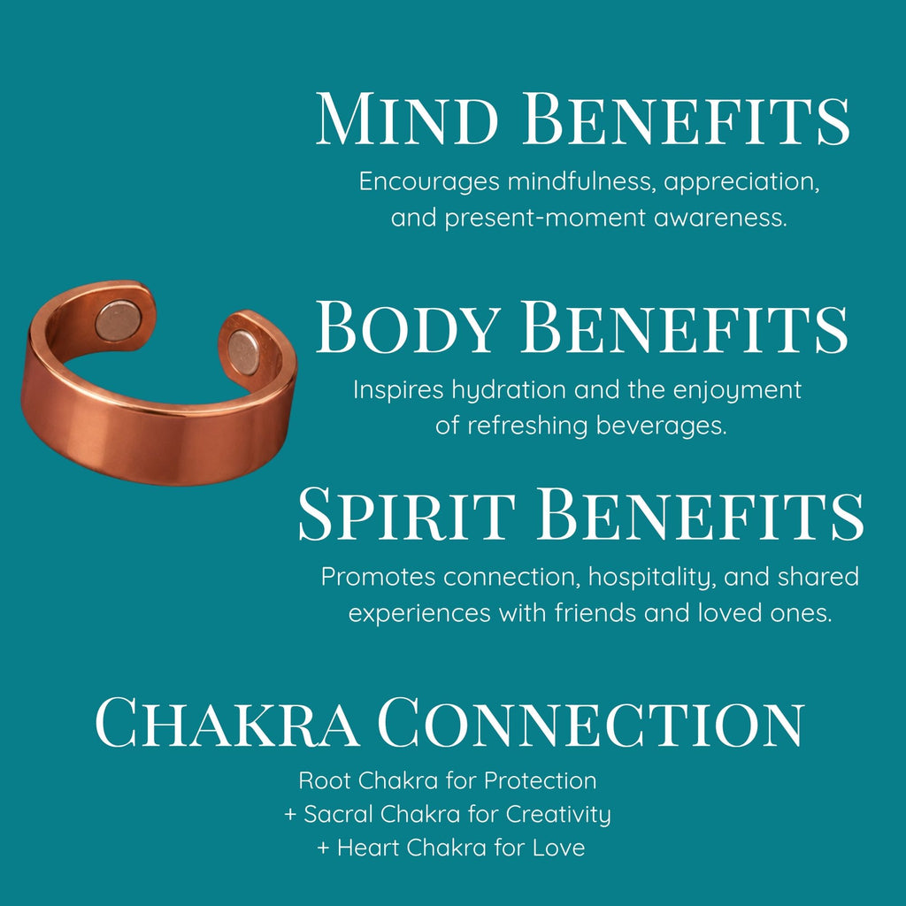 Magnetic Pure Copper Comfort Ring