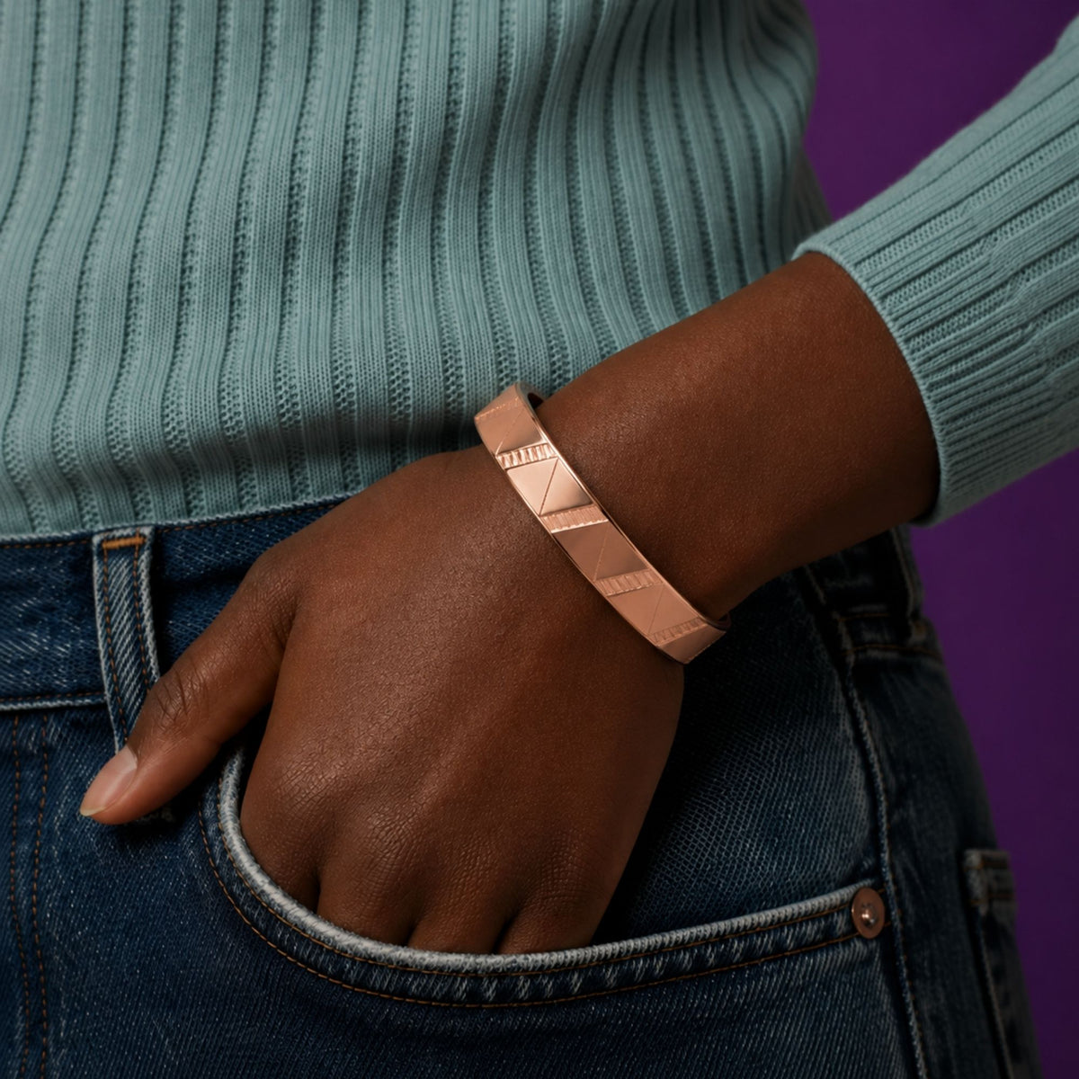 Magnetic Pure Copper Cuff
