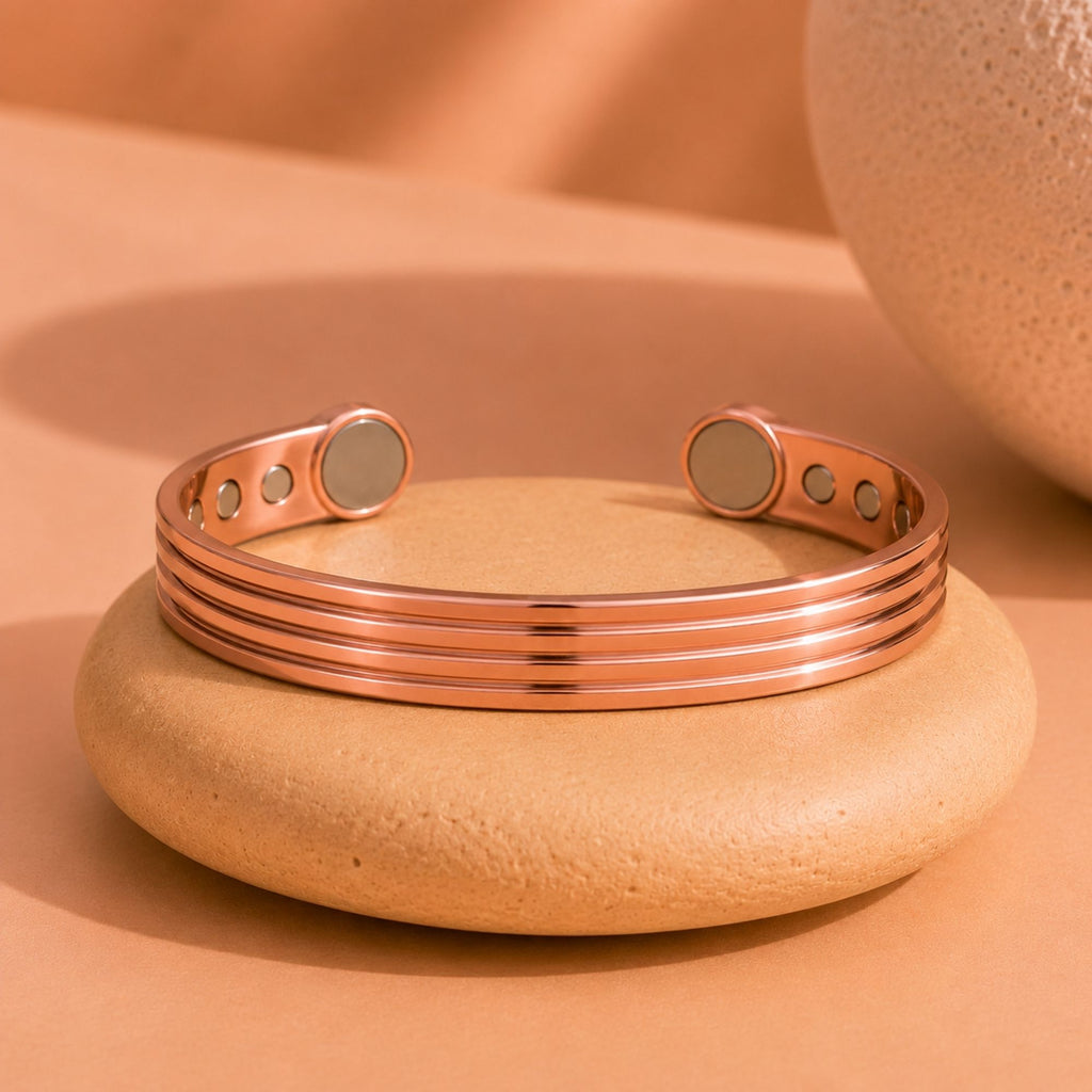 Magnetic Pure Copper Cuff Big Magnet