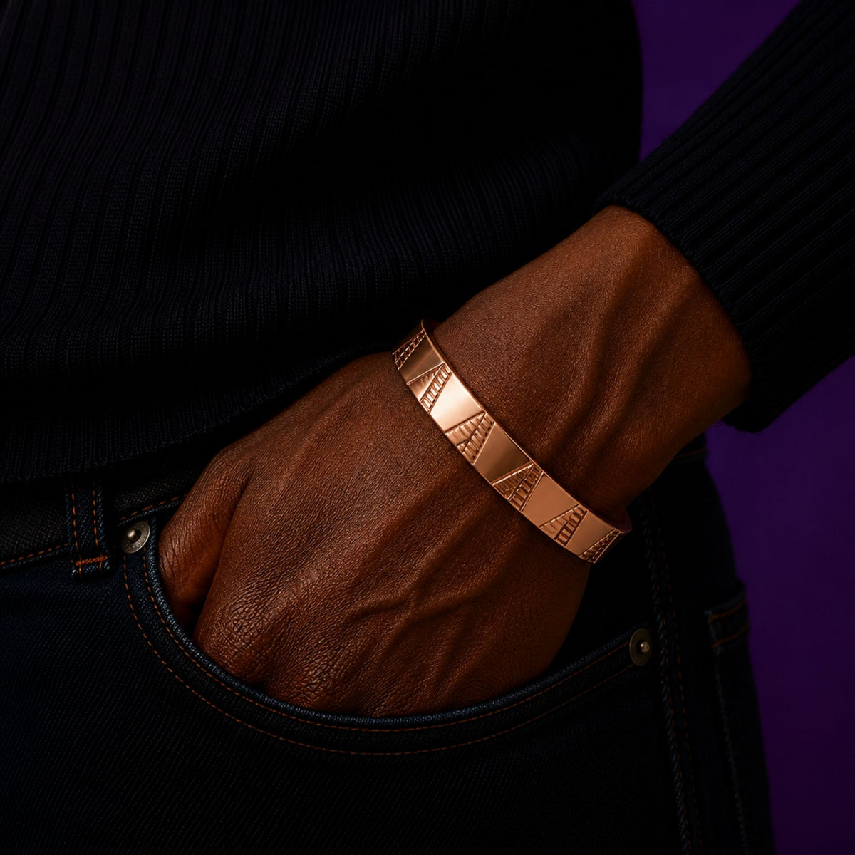 Magnetic Pure Copper Cuff