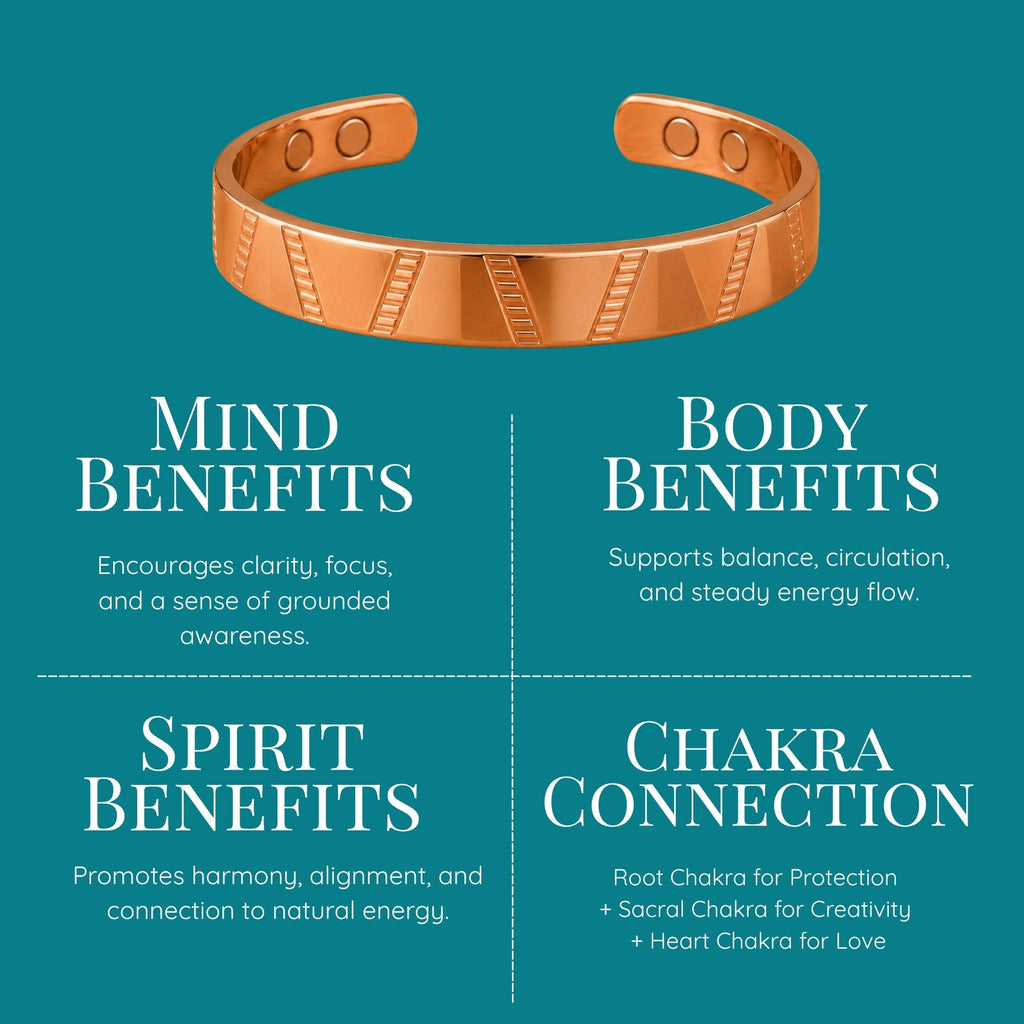 Magnetic Pure Copper Cuff