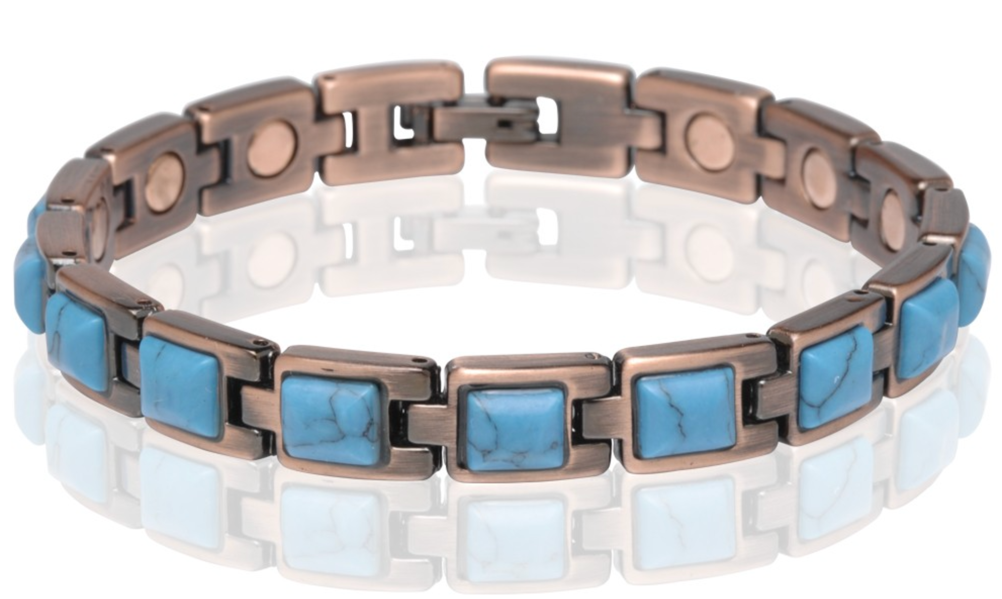 Magnetic Turquoise Stone Bracelet