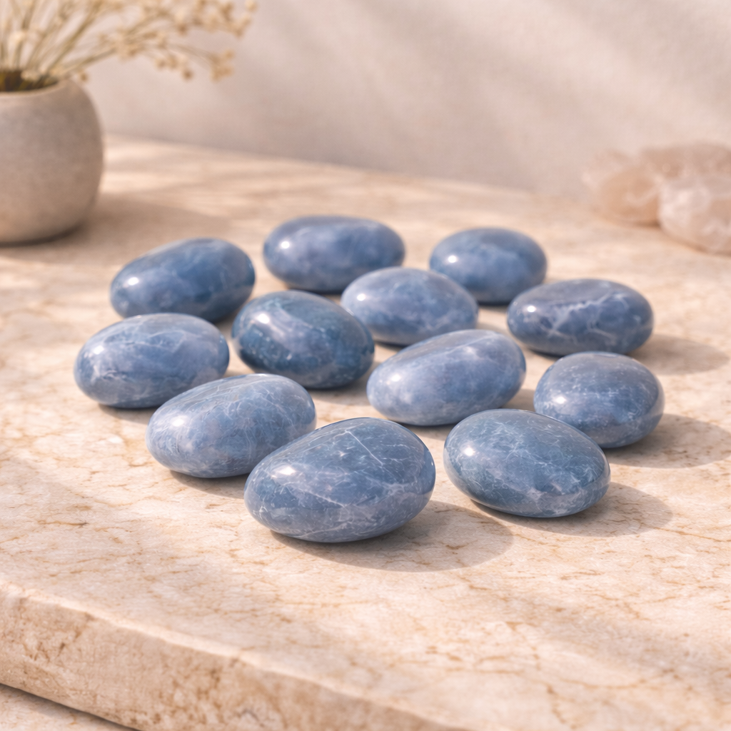 Blue Quartz Tumble