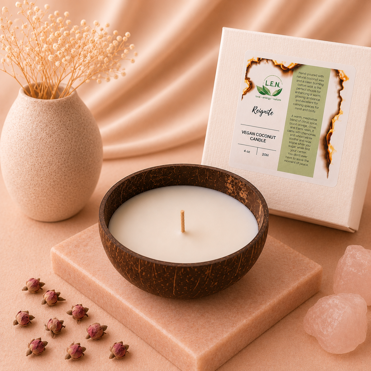 Reignite Coconut Wax Candle
