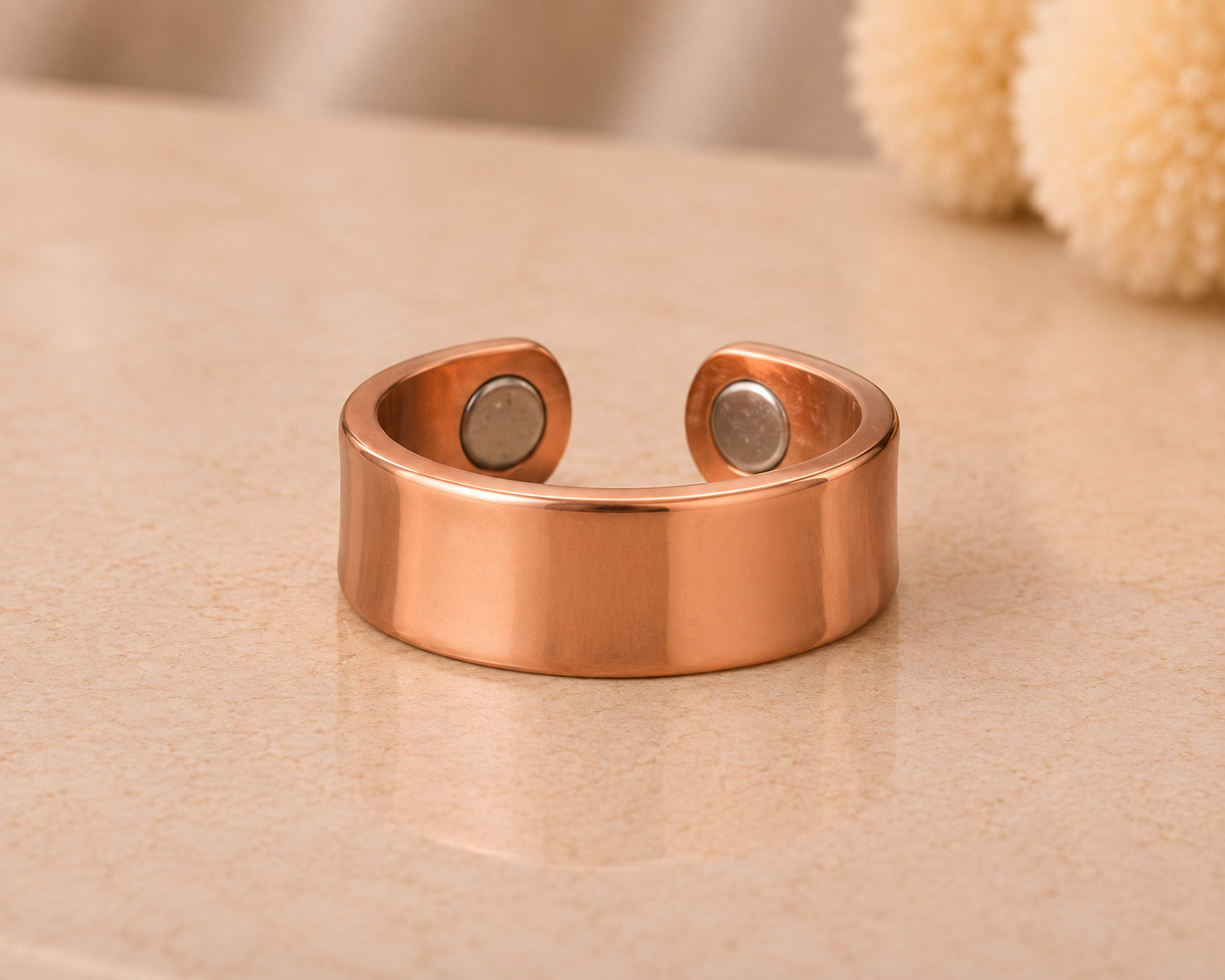 Magnetic Pure Copper Comfort Ring