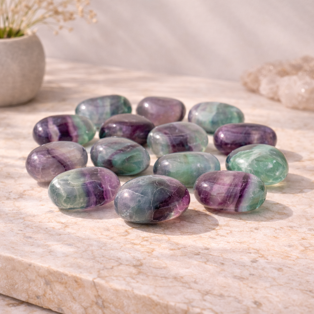 Fluorite Tumble