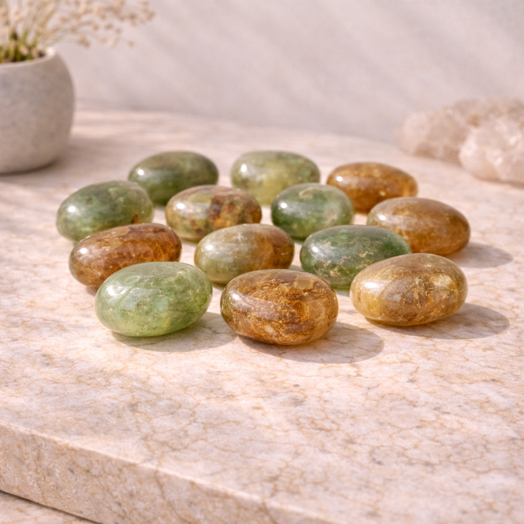 Grossular Garnet Tumble
