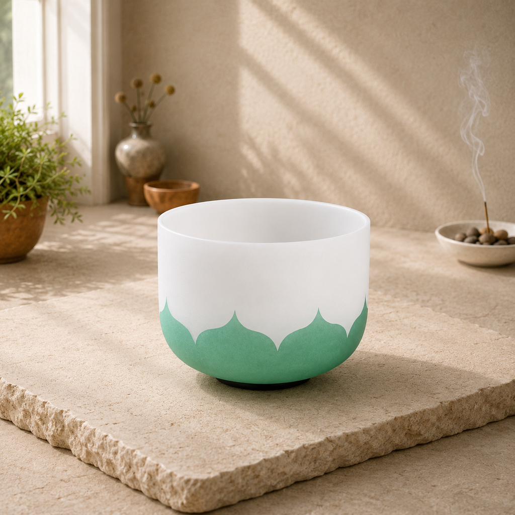 Heart Chakra Crystal Singing Bowl