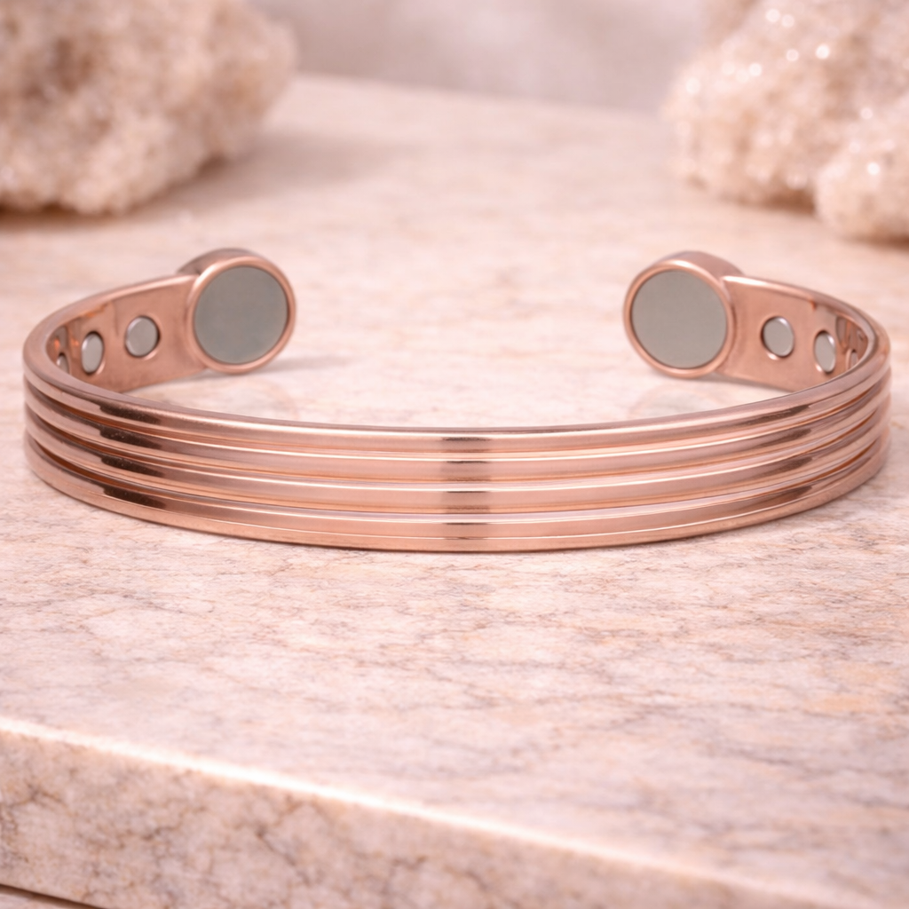 Magnetic Pure Copper Cuff Big Magnet