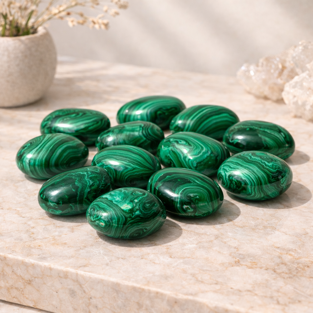 Malachite tumble