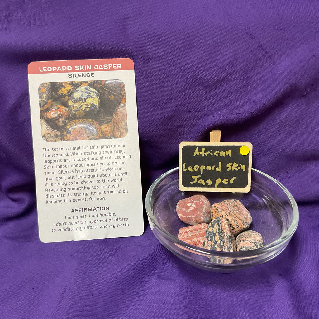 African Leopard Skin Jasper