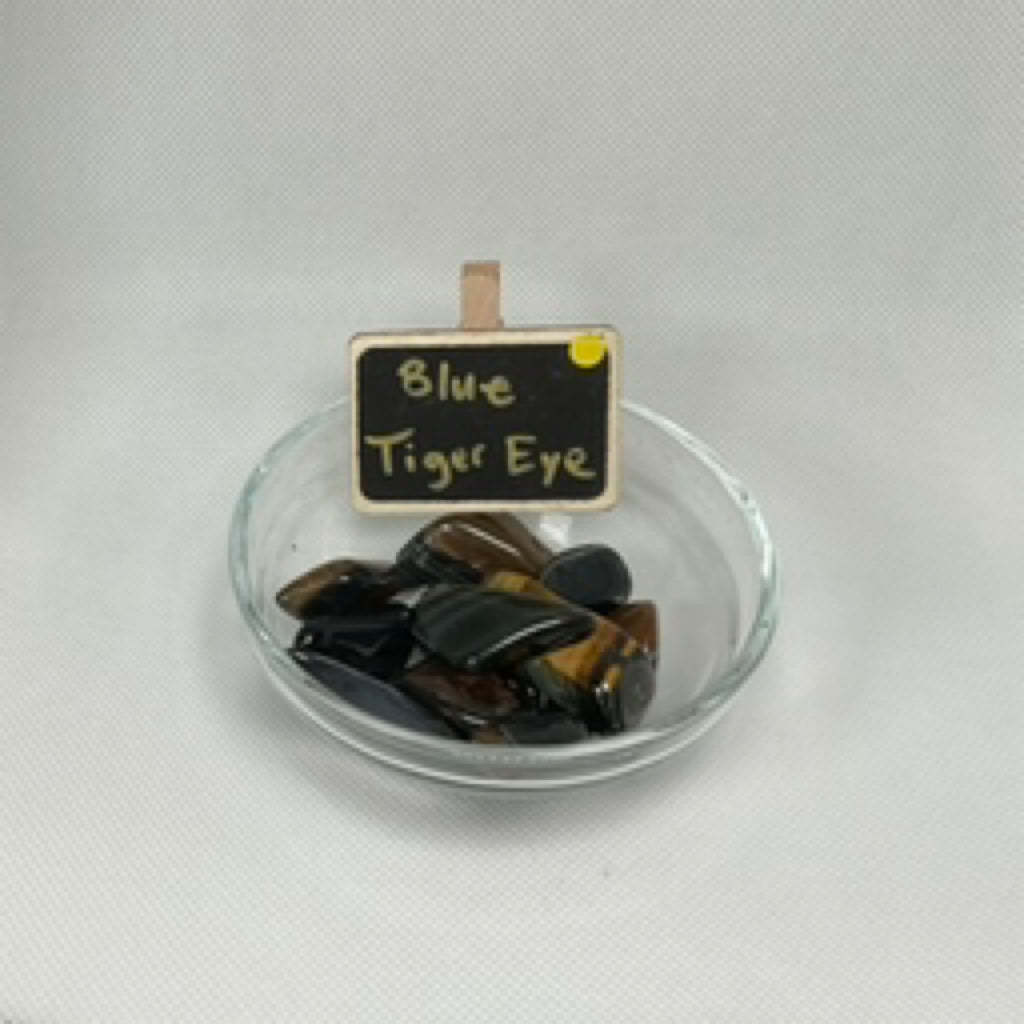 Blue Tigers Eye Tumble