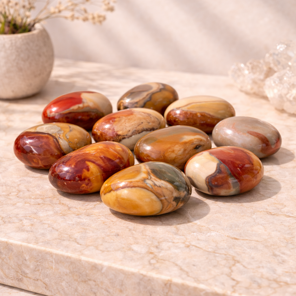 Polychrome Jasper Tumble