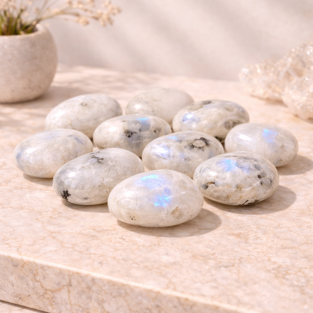 Rainbow Moonstone Tumble