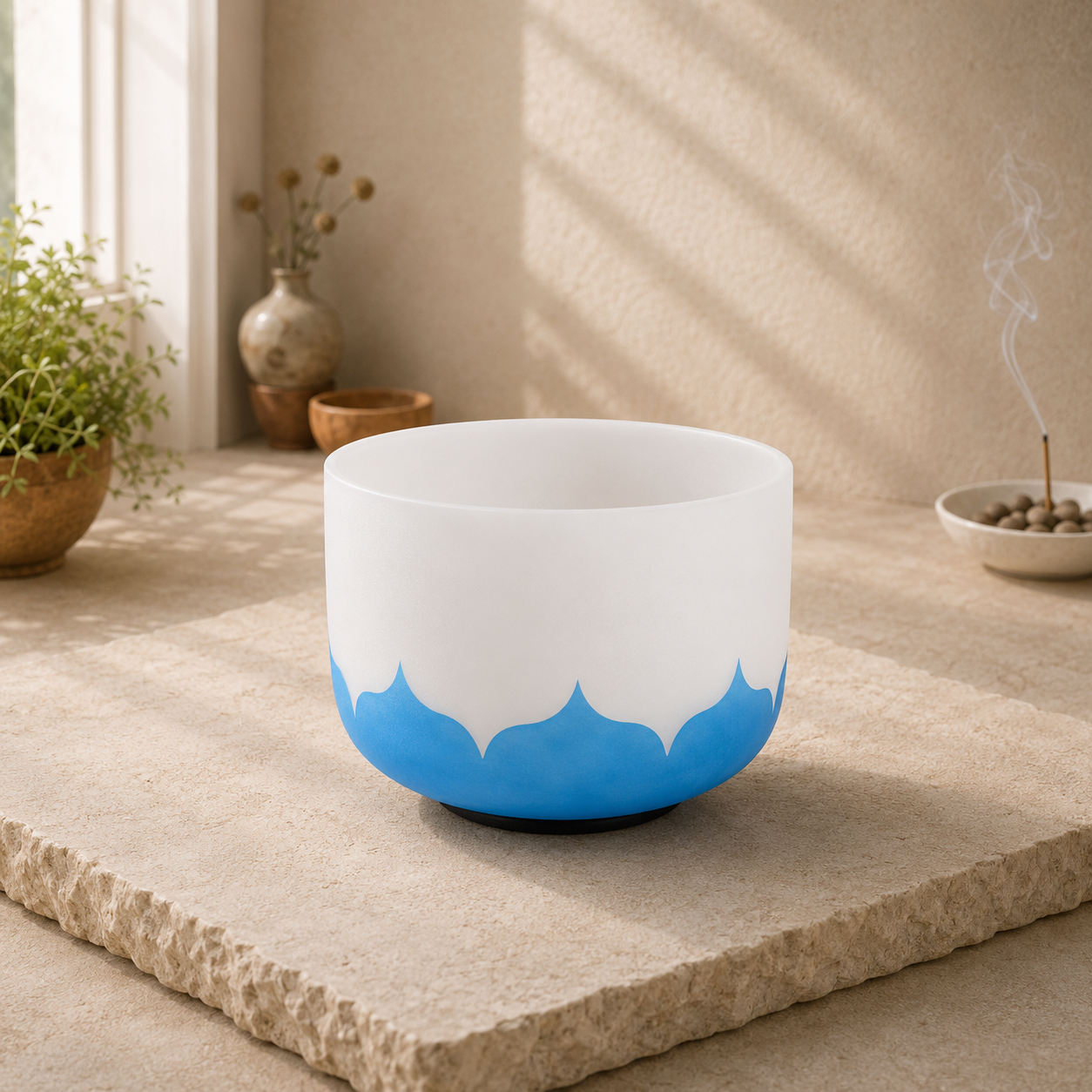 Throat Chakra Crystal Singing Bowl